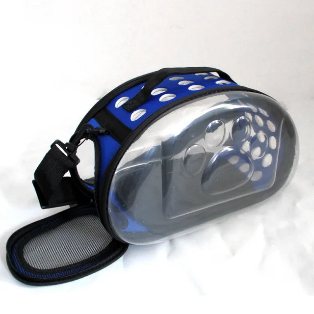 Pet Cat Dog Luxury Large Single Shoulder Handbag Space Portable Mesh Breathable Transparent Travel Pet Outdoor Carrier Bag eprolo