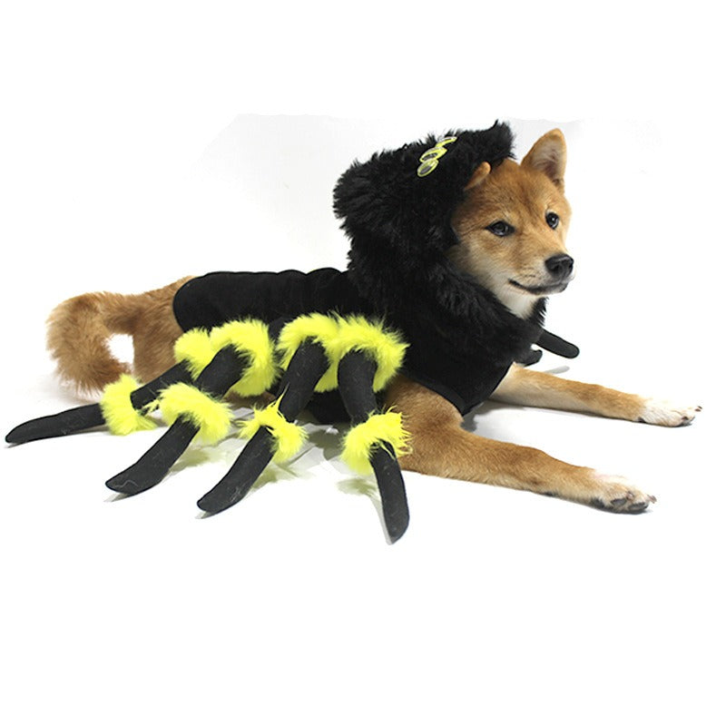 Pet Cat Dog Halloween Spider Costume eprolo