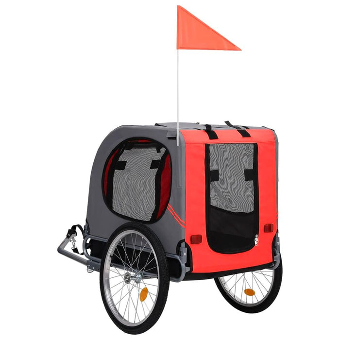 Dog Bike Trailer Sturdy Steel Frame UK PET HOUSE