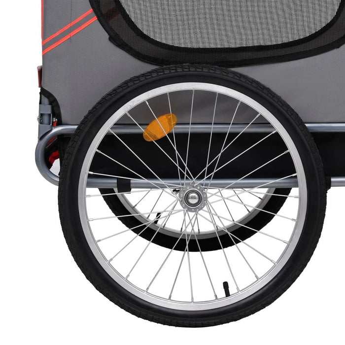 Dog Bike Trailer Sturdy Steel Frame UK PET HOUSE