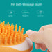 Dog Cat Bath Brush 2-in-1 Pet SPA Massage Comb Soft Silicone Pets Shower Hair Grooming Cmob Dog Cleaning Tool Pet Products UK PET HOUSE