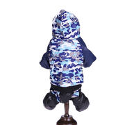 Dog Clothes Winter Camouflage Hooded UK PET HOUSE