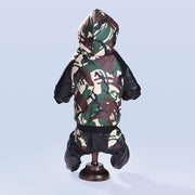 Dog Clothes Winter Camouflage Hooded UK PET HOUSE