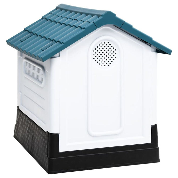 Dog House Blue 57x68x66 cm Polypropylene UK PET HOUSE