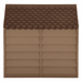 Dog House Brown 71 x 71.5x 68cm UK PET HOUSE