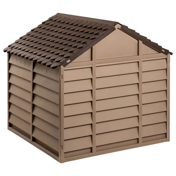 Dog House Brown 86x84x82cm UK PET HOUSE