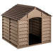 Dog House Brown 86x84x82cm UK PET HOUSE