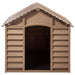 Dog House Brown 86x84x82cm UK PET HOUSE