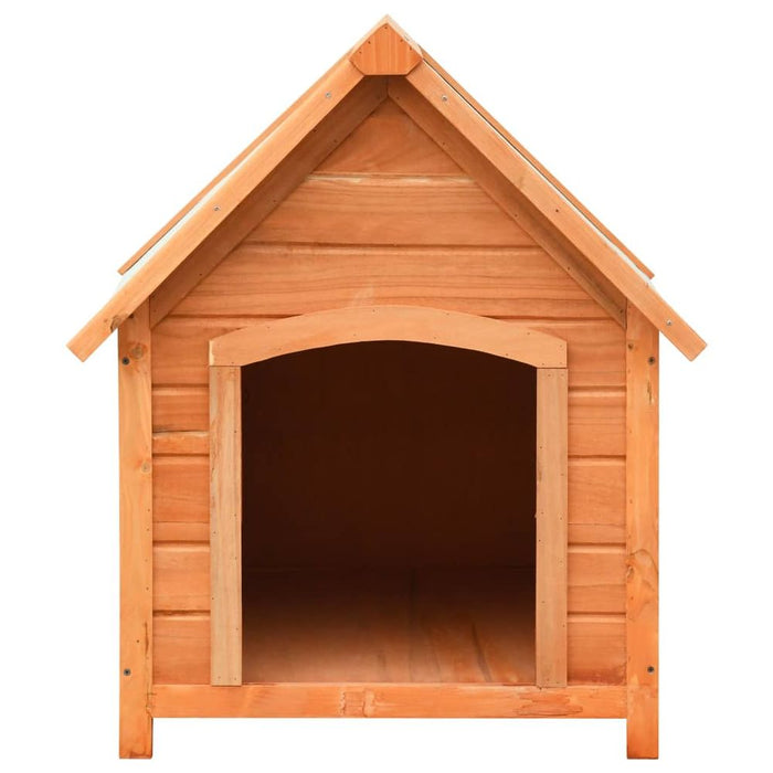 Dog House Solid Pine & Fir Wood 72x85x82 cm UK PET HOUSE