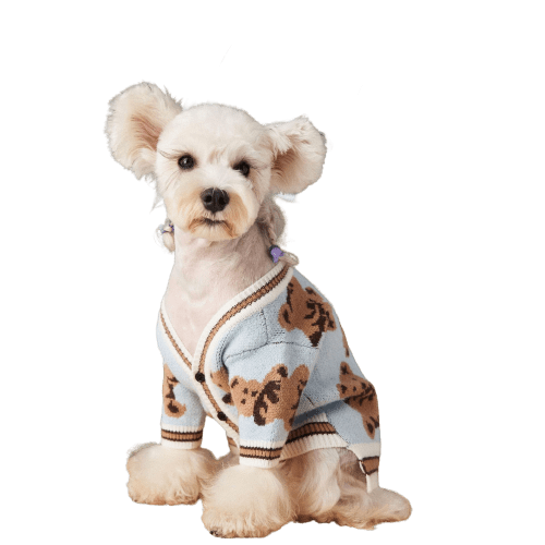 Dog Preppy Style V-neck Striped Vest UK PET HOUSE