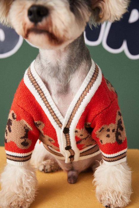 Dog Preppy Style V-neck Striped Vest UK PET HOUSE