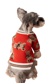 Dog Preppy Style V-neck Striped Vest UK PET HOUSE