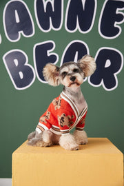 Dog Preppy Style V-neck Striped Vest UK PET HOUSE