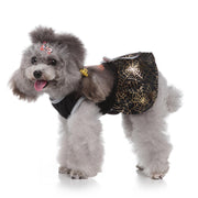 Pet Dog Cat Halloween Wizard Skirt Pet Dog Clothes Bat Skirt eprolo