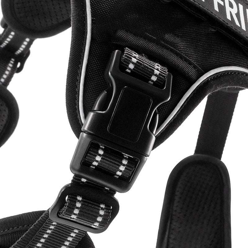 Medium To Large Dog Chest Strap Velcro Dog Tactical Vest Pet Chest and Back Traction Rope eprolo