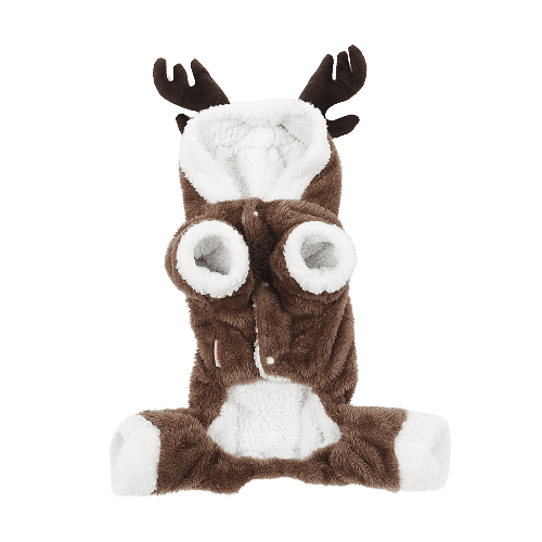 Elk Christmas Dog Clothes UK PET HOUSE