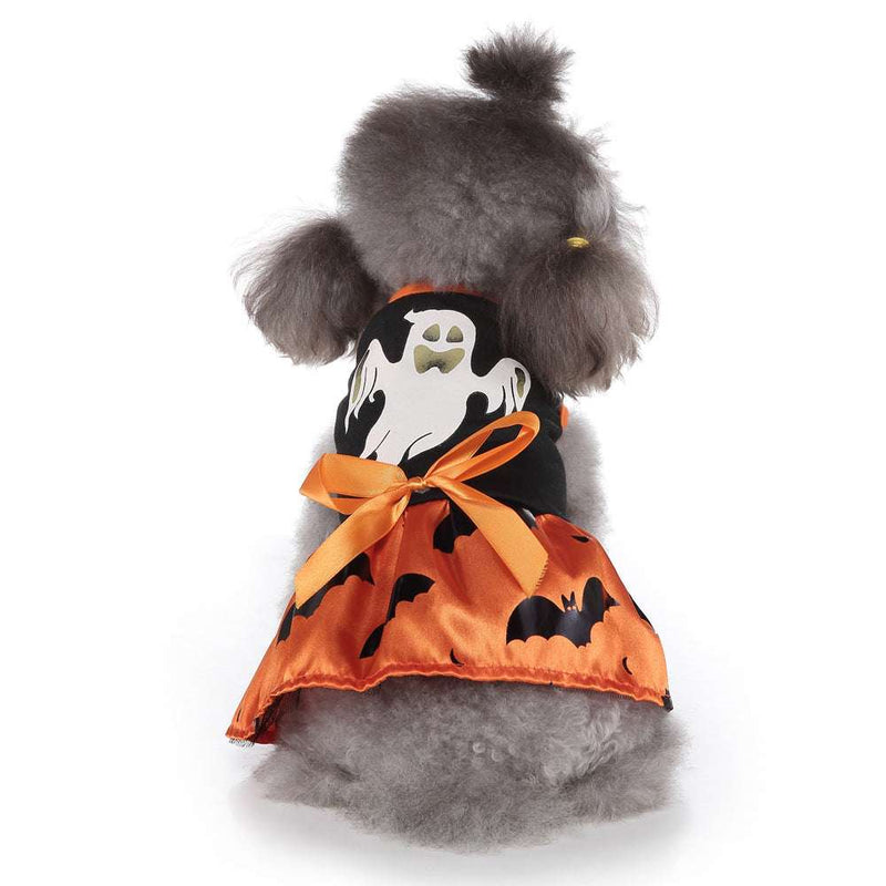 Pet Dog Cat Halloween Wizard Skirt Pet Dog Clothes Bat Skirt eprolo