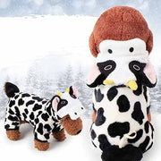 Pet Cat Dog Halloween Cartoon Animal Costume Comfortable Fleece Hoodies Apparel eprolo