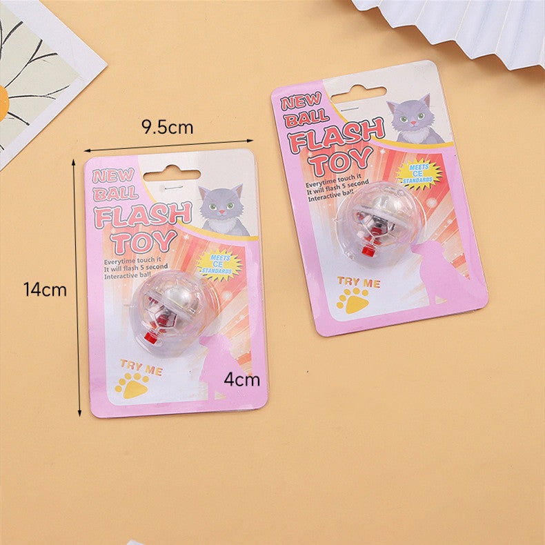 Fashion Glowing Transparent Ball Toy For Pets UK PET HOUSE