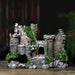 Fish tank resin castle decoration UK PET HOUSE