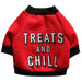 Fleece Pet Sweater (Treats & Chill) UK PET HOUSE