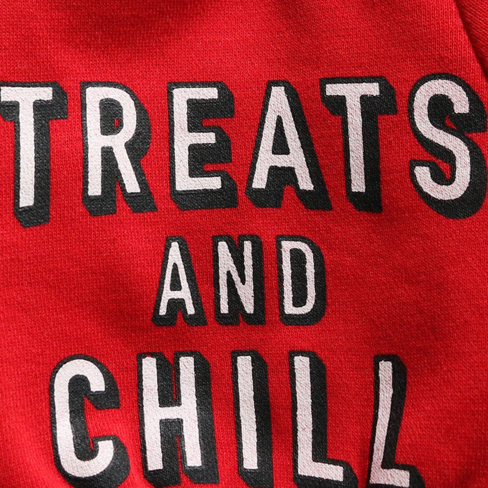 Fleece Pet Sweater (Treats & Chill) UK PET HOUSE