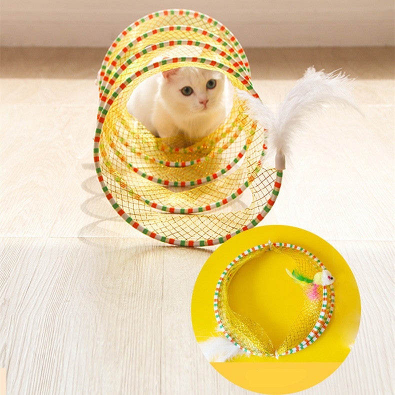 FlexiFeline Fun Tunnel Cat Toy UK PET HOUSE