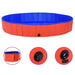 Foldable Dog Swimming Pool Red 200x30 cm PVC UK PET HOUSE