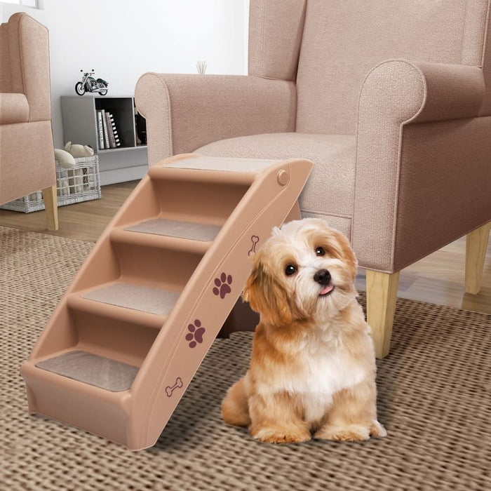 Folding Dog Stairs  62x40x49.5 cm UK PET HOUSE