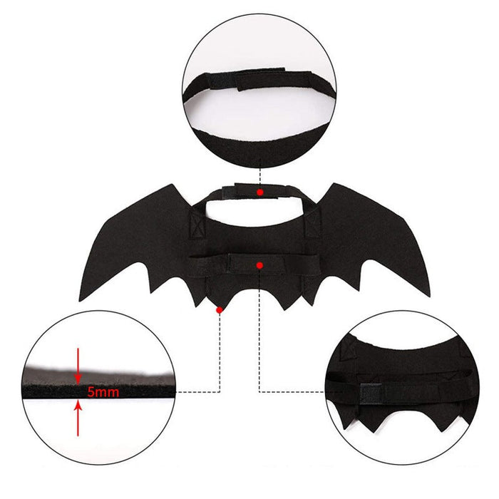 Halloween Bat Wings UK PET HOUSE