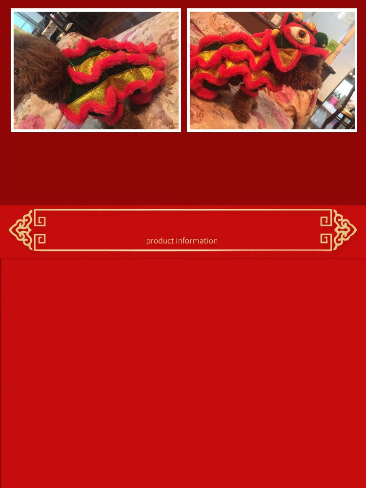 Halloween Pet dance lion funny costume UK PET HOUSE