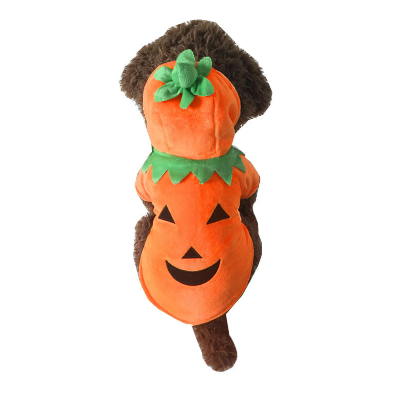 Halloween pet clothes pumpkin demon transformation costume UK PET HOUSE