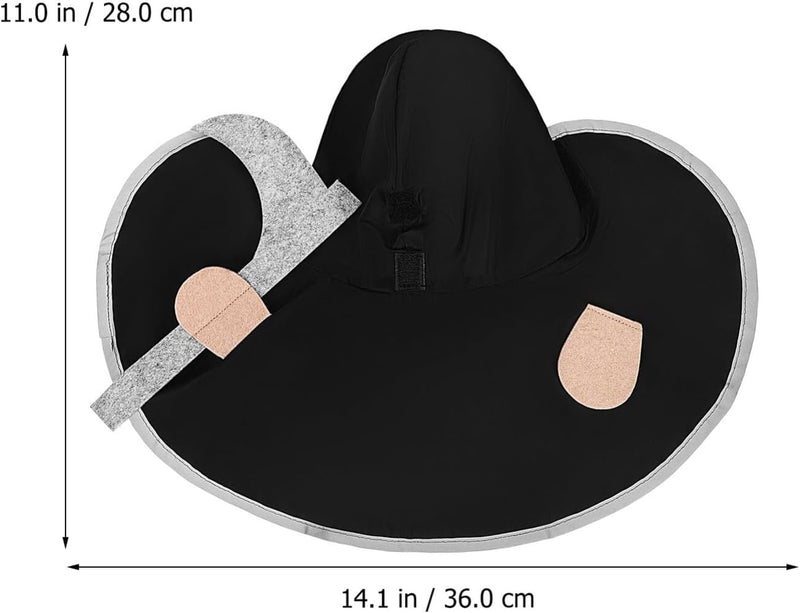 Halloween Pet Cloak – Spooky Death Cape Costume for Cats & Small Dogs UK PET HOUSE