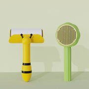 Hamburger & Sunflower Needle Comb for Pets (Multi Colors) UK PET HOUSE