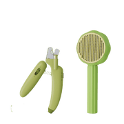 Hamburger & Sunflower Needle Comb for Pets (Multi Colors) UK PET HOUSE