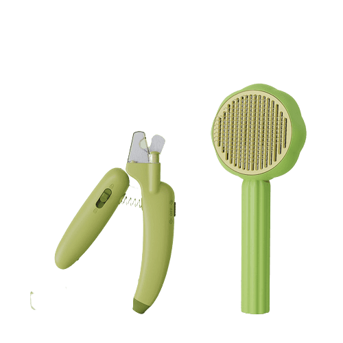 Hamburger & Sunflower Needle Comb for Pets (Multi Colors) UK PET HOUSE