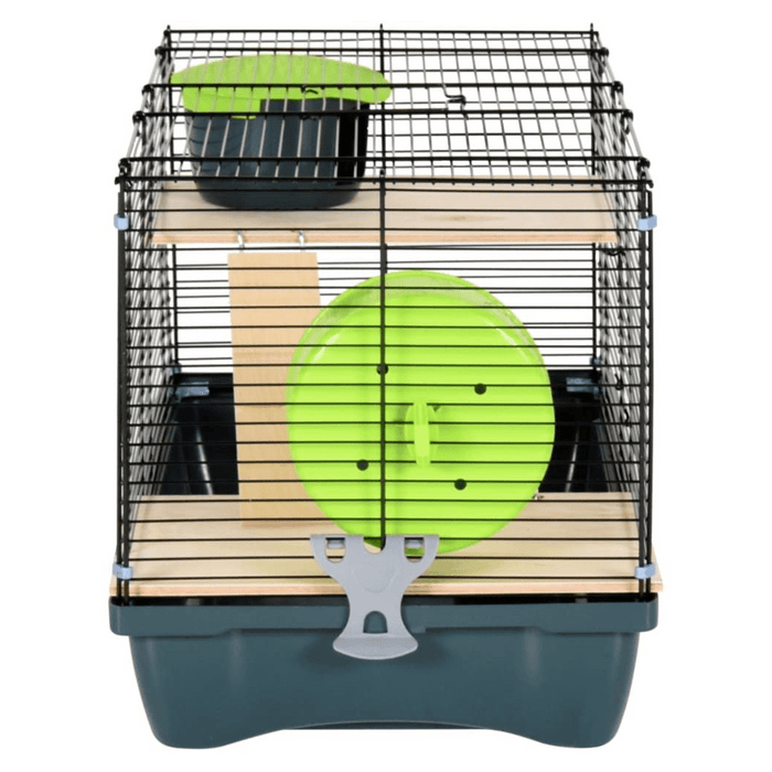 Hamster Cage Grey Polypropylene and Metal UK PET HOUSE