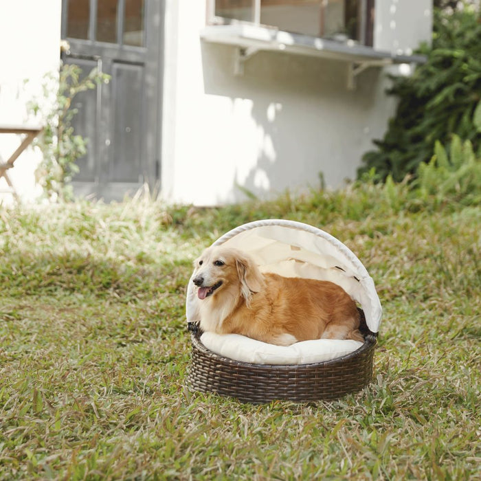 Indoor Outdoor Rattan Pet Bed UK PET HOUSE