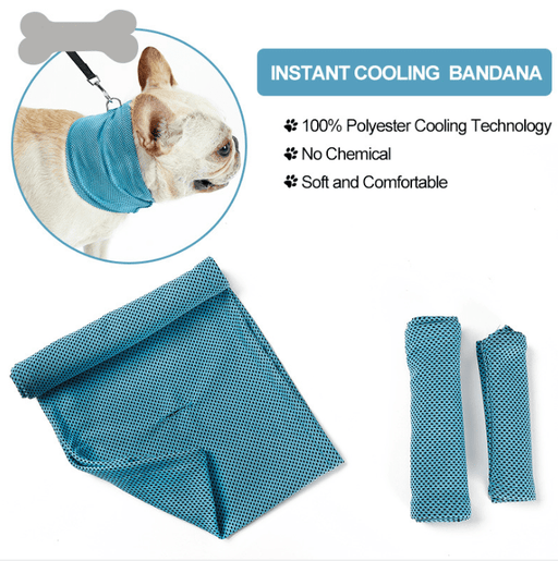 Instant Cooling Dog Bandana Collar UK PET HOUSE