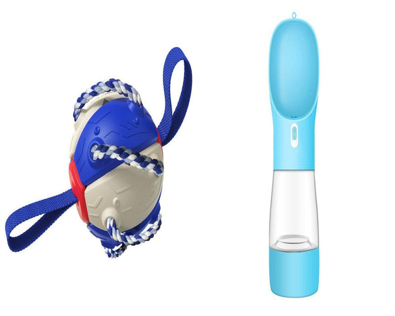 Interactive Football With Tabs Inflated Toys for Pets UK PET HOUSE