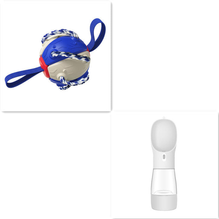 Interactive Football With Tabs Inflated Toys for Pets UK PET HOUSE