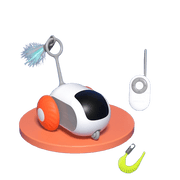 Interactive Pet Cat Dog Car Toy USB Charging (Crazy-Joy Car) UK PET HOUSE