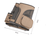 Luxurious Pet Carrier BackPack w/ Universal Wheel Trolley UK PET HOUSE