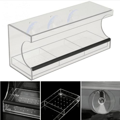 New Acrylic feeder (Transparent Bird Feeder) UK PET HOUSE