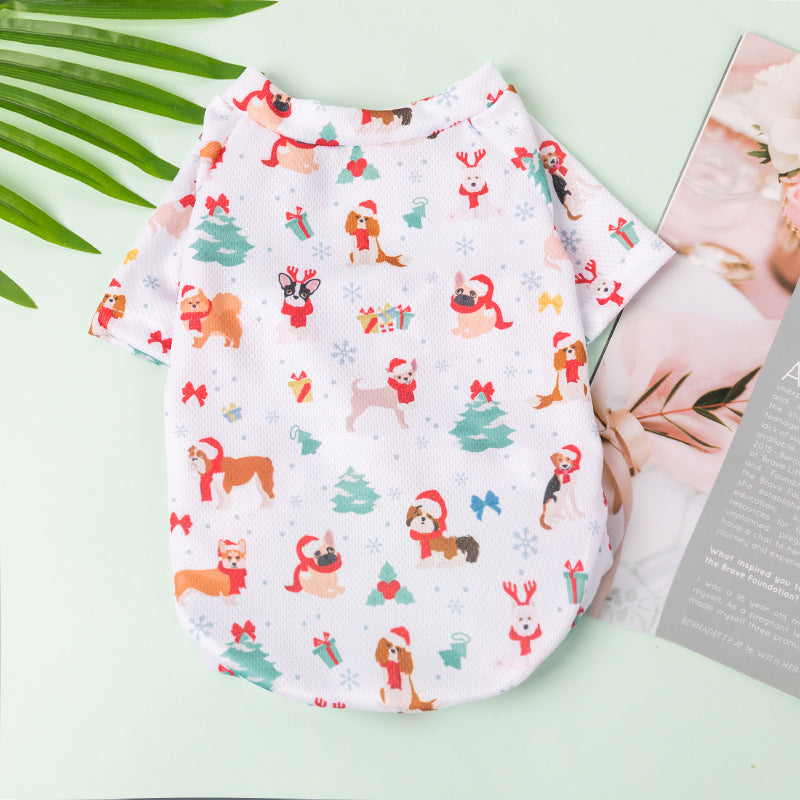 Pet Dog Cat New Christmas Thin Sweaters (Multi Designs) UK PET HOUSE