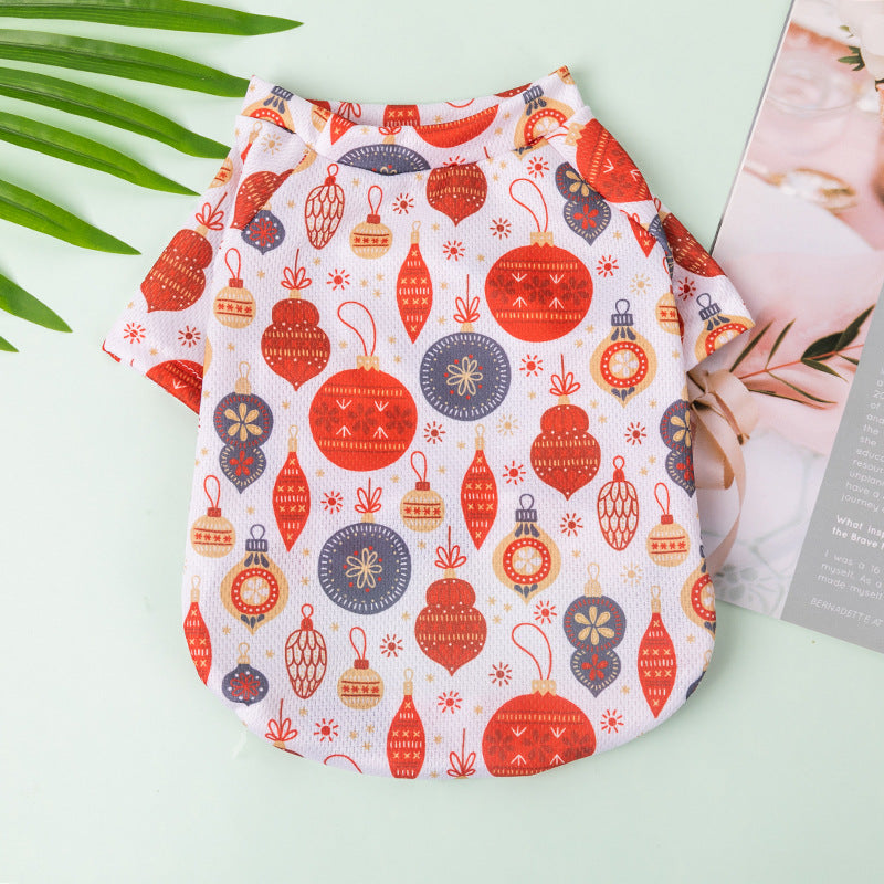 Pet Dog Cat New Christmas Thin Sweaters (Multi Designs) UK PET HOUSE