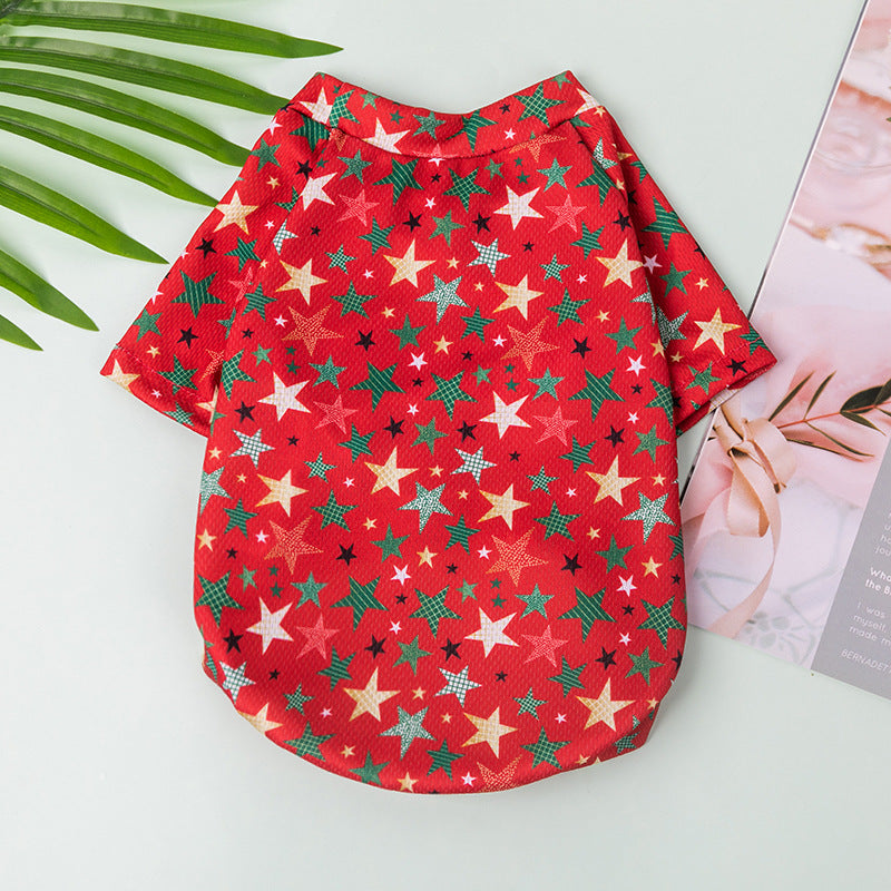 Pet Dog Cat New Christmas Thin Sweaters (Multi Designs) UK PET HOUSE