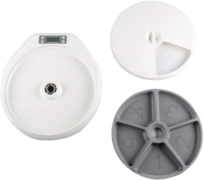 Pawise Pet Automatic Multi-grid Timing Feeder UK PET HOUSE