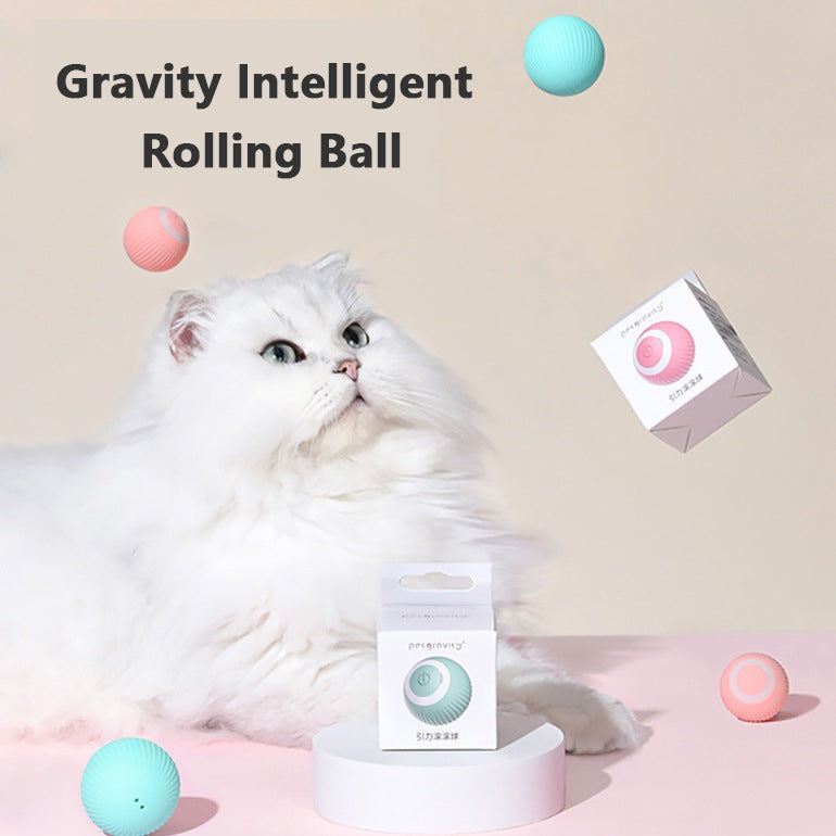 Pet Automatic Rotating Ball Toy UK PET HOUSE