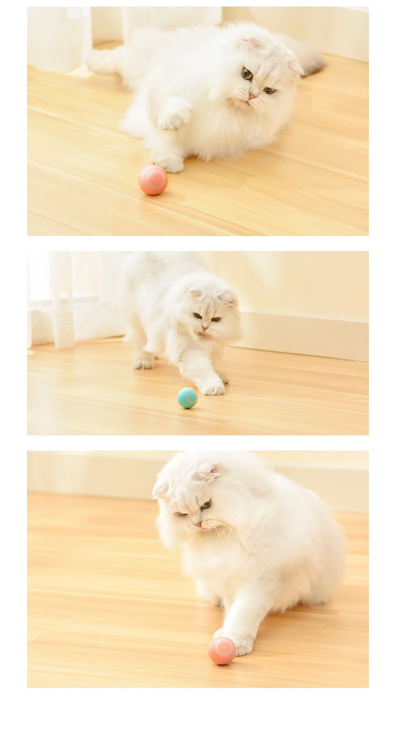 Pet Automatic Rotating Ball Toy UK PET HOUSE